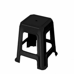 Banco-Fuerte-color-negro-guateplast-bancos-de-plastico-guatemala-fabrica-de-plasticos