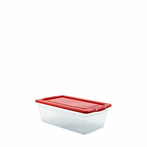CAJA-ORGANIZATE-6LTS-color-rojo-chef-guateplast-guatemala-cajas-de-plastico-cajas-organizadoras-productos-de-plastico