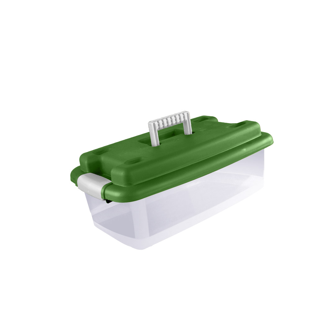 Caja-click-15-litros-caja-plastica-para-canastas-navideñas-guateplast-guatemala-verde