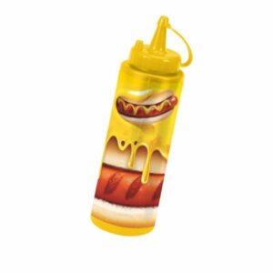Salsera-Decorada-color-amarillo-mostaza-guateplast-guatemala-dispensadores-de-condimentos-alimentos-salsas-aderezos-disensador-de-ketchup-mayonesa-mostaza-productos-plasticos
