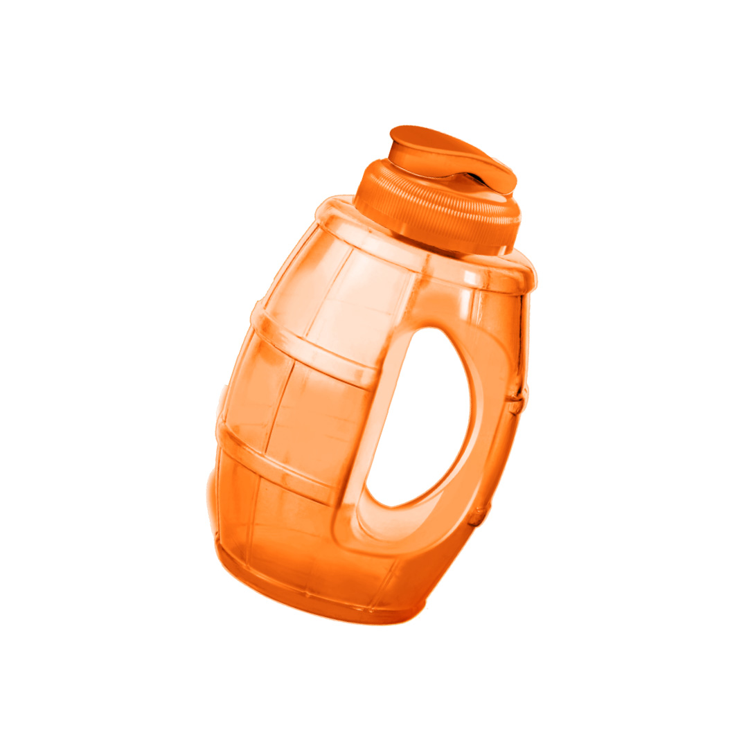 refresquero-mi-barril-1-litro-guateplast-color-naranja-habanero-botella-de-plastico-pachon-de-plastico-guatemala-costa-rica-productos-plasticos