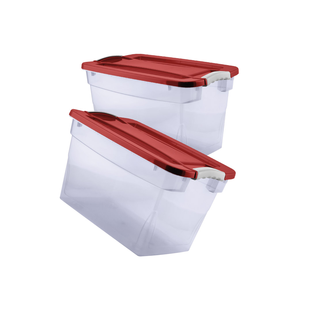 Caja-Click-28-litros-caja-plástica-para-canastas-navideñas-cajas-guatemala-fabrica-guateplast-plastico-mayoristas-rojo