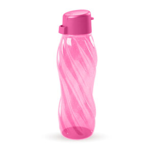 Refresquero-Twist-1-litro-Glitter-Botella-Plastica-de-1-litro-Botella-para-Agua-Pachon-Plastico-Rosa