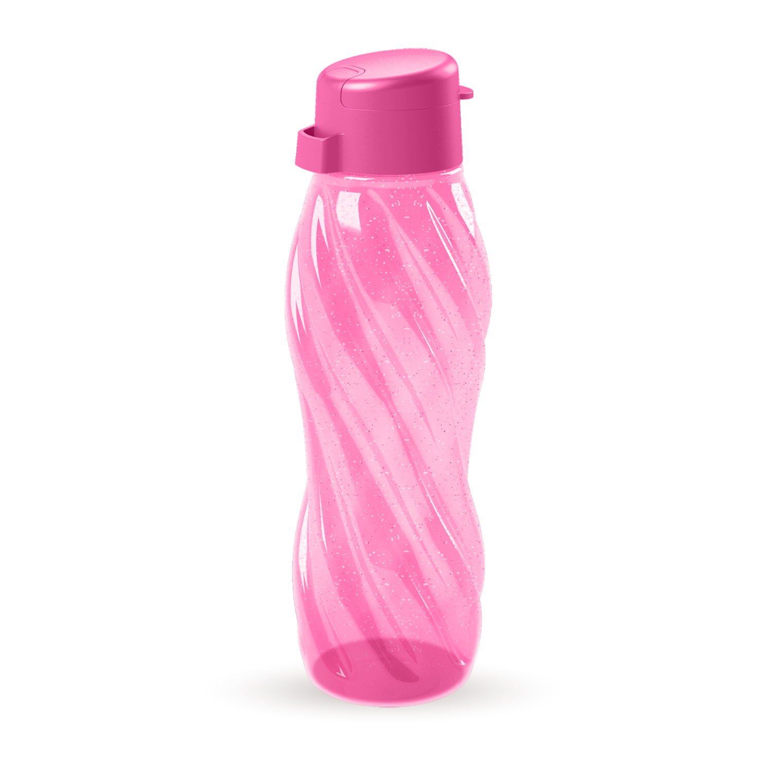 Refresquero-Twist-1-litro-Glitter-Botella-Plastica-de-1-litro-Botella-para-Agua-Pachon-Plastico-Rosa