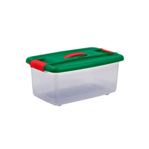 Caja Click 16 litros Caja Navideña, Canastas Navideñas, Caja de herramientas, Caja de Maestros, Caja para útiles