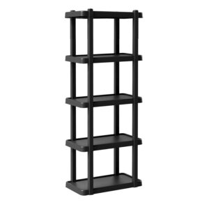 Estanteria 5 Niveles, Estantería de Plástico, Estante Plástico, Archivero, Librera, Mueble organizador, Mueble de Sala, Mueble Modular
