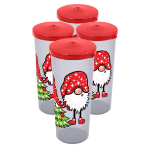 Vaso Alto 16 onzas, Vasos plasticos grandes, Vasos con Tapa, Vasos para Niños, Vasos promocionales